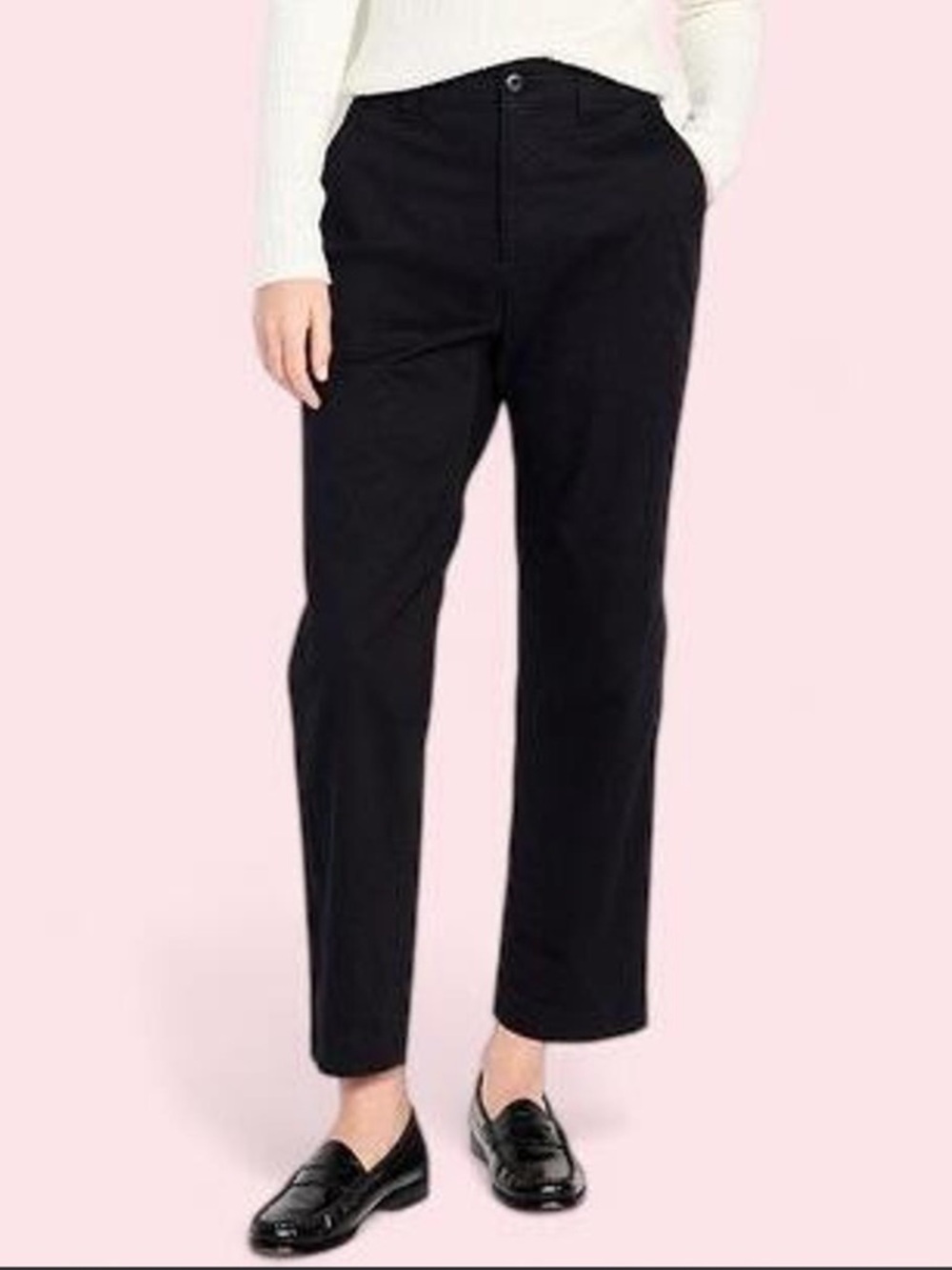 Old Navy OGC High Waisted Chino Pants L Tapered Straight Ankle Workwear Capsule